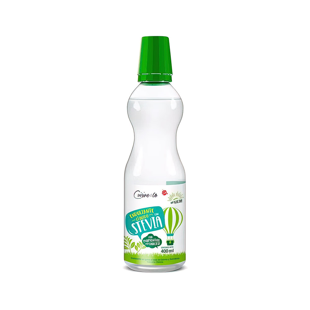 endulzante stevia 400ml cuisine co