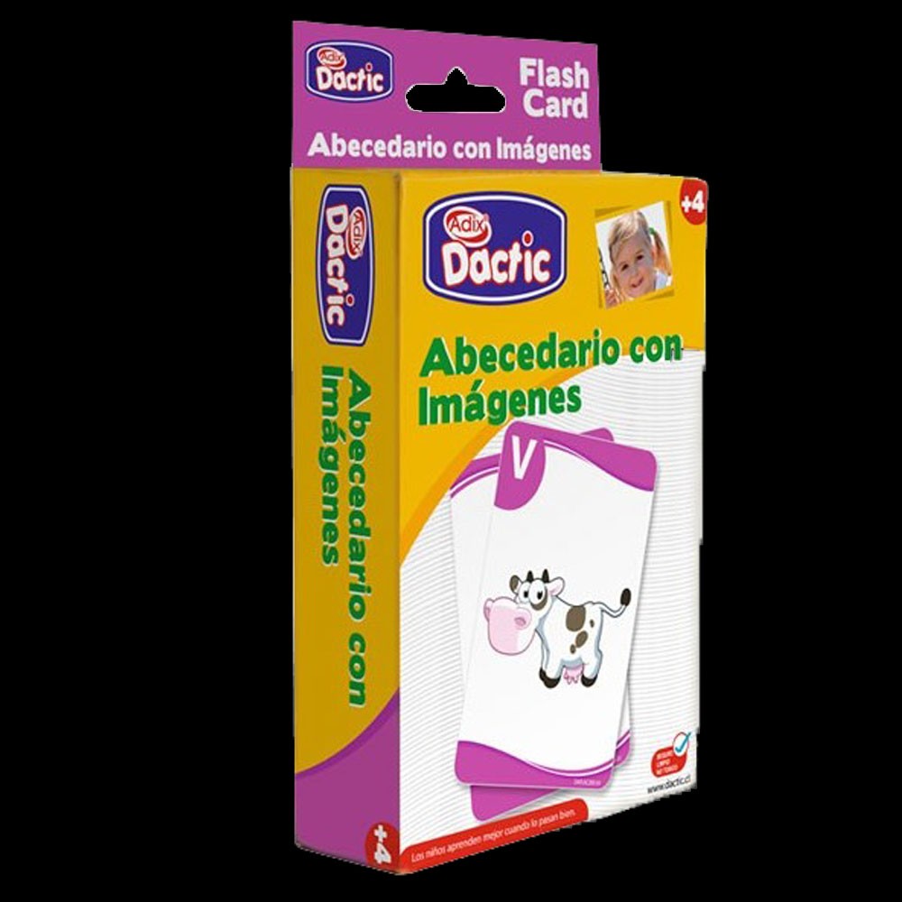 Lámina ABC con Imagen 12x8 cm. DACTIC