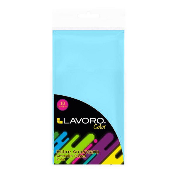 Sobre Americano Azul Pastel Lavoro