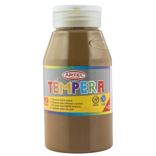 Tempera Siena Tostada 500 ml. Artel