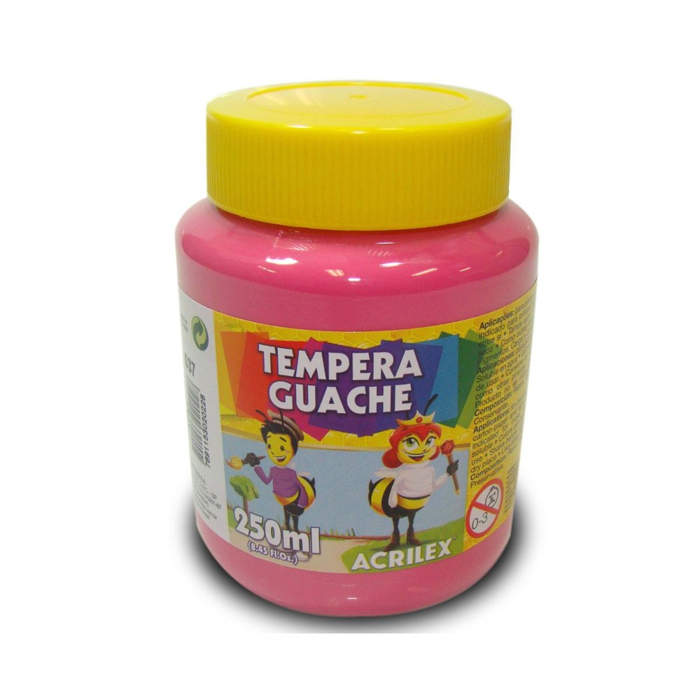 Tempera Rosa 250 ml. Acrilex