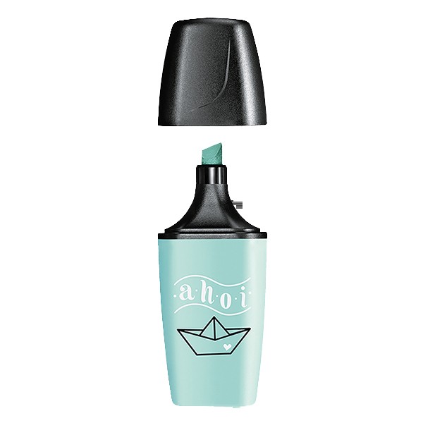 Mini Destacador Turquesa Pastel Stabilo Boss