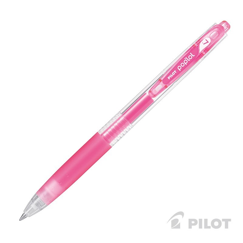 Lápiz Gel POPLOL 0.7 Rosado PILOT